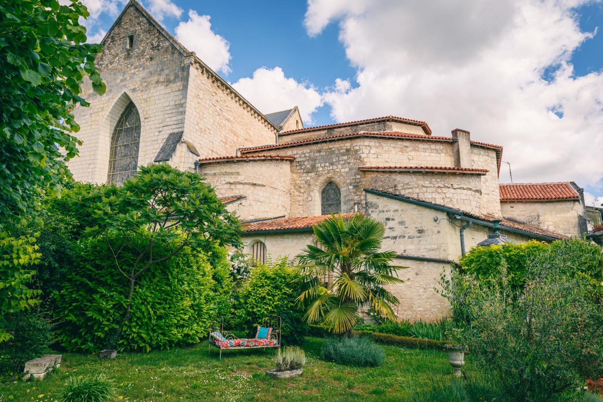 Hotel Le Prieure Sainte Croix à Loudun Extérieur photo